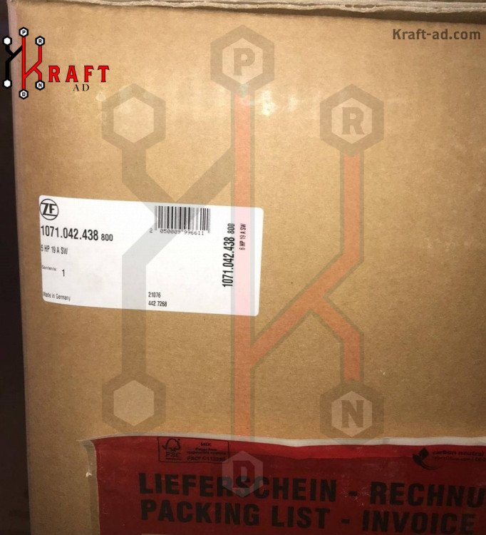 1071042438 6HP19A AUTOMATIC TRANSMISSION (NEW)